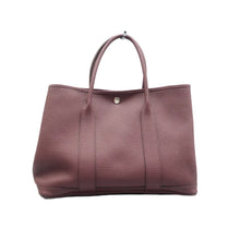 Load image into Gallery viewer, Hermes Garden Party 36 MM Leather Totes Burgundy