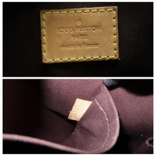 Load image into Gallery viewer, Louis Vuitton Alma Pm Monogram Patent Leather Tote Bag Burgundy