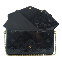 Load image into Gallery viewer, Louis Vuitton Felicie Patent Leather Shoulder Bag Burgundy