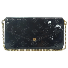 Load image into Gallery viewer, Louis Vuitton Felicie Patent Leather Shoulder Bag Burgundy