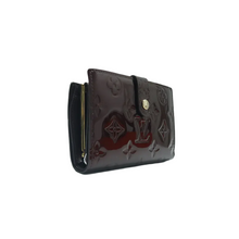 Load image into Gallery viewer, Louis Vuitton Monogram Wallet Burgundy - Side View