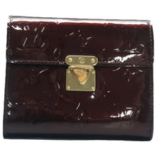 Load image into Gallery viewer, Louis Vuitton Patent Leather Wallet Burgundy