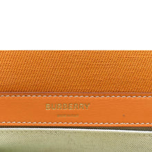 Load image into Gallery viewer, BURBERRY Horseferry Print Lola Canvas Leather Shoulder Bag Orange