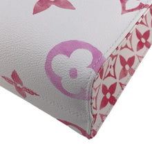 Load image into Gallery viewer, LOUIS VUITTON Onthego PM By The Pool Giant Monogram Canvas Tote Bag Pink