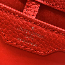 Load image into Gallery viewer, LOUIS VUITTON Capucines MM Taurillon Leather Satchel Bag Red
