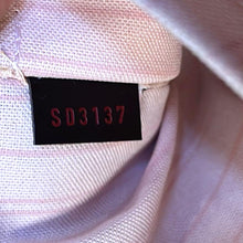 Load image into Gallery viewer, LOUIS VUITTON Neverfull Pochette Damier Ebene Wristlet Pouch Rose Ballerine