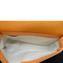 Load image into Gallery viewer, BURBERRY Horseferry Print Lola Canvas Leather Shoulder Bag Orange