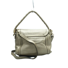 Load image into Gallery viewer, GUCCI Champagne Leather Satchel Bag