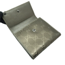 Load image into Gallery viewer, GUCCI Canvas Wallet Gold