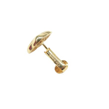 Load image into Gallery viewer, DIOR Shell Clip-On Metal Earrings Gold
