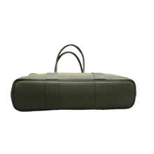 Load image into Gallery viewer, HERMES Garden Party Fabric Tote Bag Green