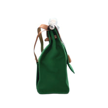 Load image into Gallery viewer, Hermes Herbag Zip 31 PM Vache Hunter Toile Shoulder Bag Cactus Natural