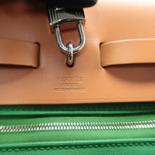 Load image into Gallery viewer, Hermes Herbag Zip 31 PM Vache Hunter Toile Shoulder Bag Cactus Natural