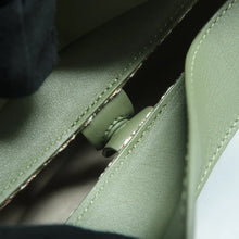 Load image into Gallery viewer, Loewe Luna Fabric Shoulder Bag Green
