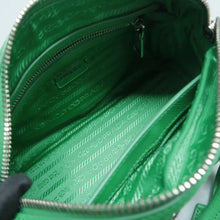 Load image into Gallery viewer, PRADA Nylon Satchel Bag Green