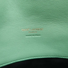Load image into Gallery viewer, Yves Saint Laurent Small Loulou Puffer Shearling Pouch Iced Mint