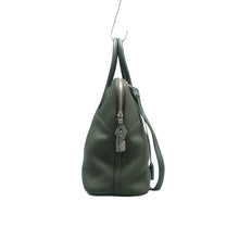 Load image into Gallery viewer, Hermès Bolide Leather Satchel Bag Green