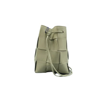 Load image into Gallery viewer, BOTTEGA VENETA Cassette Leather Shoulder Bag Green