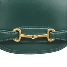 Load image into Gallery viewer, CELINE Crecy Leather Shoulder Bag Green