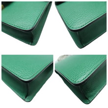 Load image into Gallery viewer, GUCCI Dionysus Leather Shoulder Bag Green