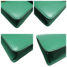 Load image into Gallery viewer, Gucci Dionysus Leather Shoulder Bag Green