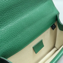 Load image into Gallery viewer, GUCCI Dionysus Leather Shoulder Bag Green