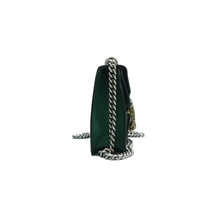Load image into Gallery viewer, GUCCI Dionysus Leather Shoulder Bag Green