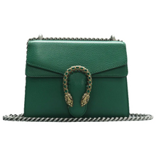 Load image into Gallery viewer, Gucci Dionysus Leather Shoulder Bag Green