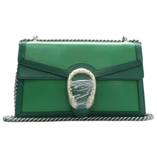 Load image into Gallery viewer, Gucci Small Dionysus Pebbled Calfskin Shoulder Bag Green