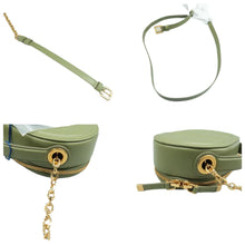 Load image into Gallery viewer, Christian Dior CD Signature Leather Shoulder Bag Green