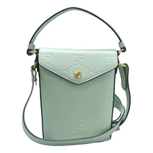 Load image into Gallery viewer, GUCCI Leather Satchel Bag Green