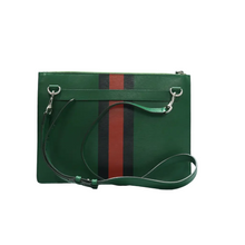 Load image into Gallery viewer, GUCCI Leather Shoulder Bag Green