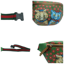 Load image into Gallery viewer, GUCCI Canvas Belt Bag Green