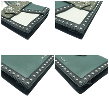 Load image into Gallery viewer, PRADA Leather Satchel Bag Green