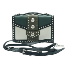 Load image into Gallery viewer, PRADA Leather Satchel Bag Green