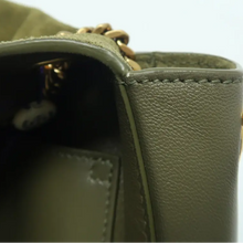 Load image into Gallery viewer, Yves Saint Laurent Reversible kate Leather Shoulder Bag Green