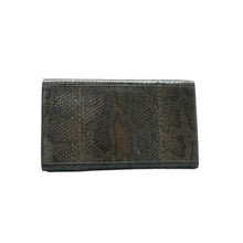 Load image into Gallery viewer, Celine Trapeze Python and Suede Satchel Bag Brown