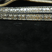 Load image into Gallery viewer, Celine Trapeze Python and Suede Satchel Bag Brown