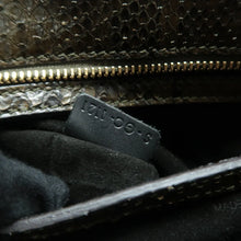 Load image into Gallery viewer, Celine Trapeze Python and Suede Satchel Bag Brown