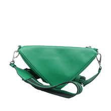 Load image into Gallery viewer, Prada Triangle Grace Lux Calfskin Leather Shoulder Bag Green