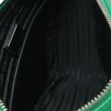Load image into Gallery viewer, Prada Triangle Grace Lux Calfskin Leather Shoulder Bag Green