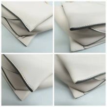 Load image into Gallery viewer, Celine Tri-Fold Smooth Calfskin Shoulder Bag Light Grey