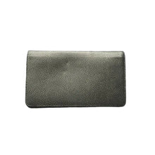 Load image into Gallery viewer, Chanel Timeless CC Yen Caviar Leather Wallet Grey