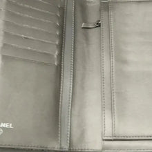 Load image into Gallery viewer, Chanel Timeless CC Yen Caviar Leather Wallet Grey