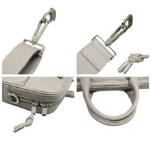 Load image into Gallery viewer, Dior Leather Satchel Bag Grey