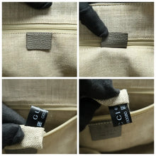 Load image into Gallery viewer, Gucci Dome GG Leather Satchel Bag Grey