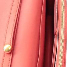 Load image into Gallery viewer, Celine Frame Smooth Lambskin Evening Chain Shoulder Bag Pink