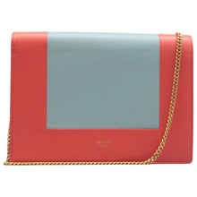 Load image into Gallery viewer, Celine Frame Smooth Lambskin Evening Chain Shoulder Bag Pink