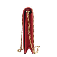 Load image into Gallery viewer, Celine Frame Smooth Lambskin Evening Chain Shoulder Bag Pink