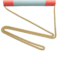 Load image into Gallery viewer, Celine Frame Smooth Lambskin Evening Chain Shoulder Bag Pink